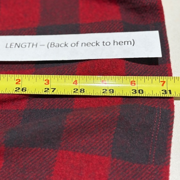 Soft Surroundings Mad About Buffalo Plaid Long Sleeve Tunic Top Sz L Long Sleeve - Picture 9 of 10